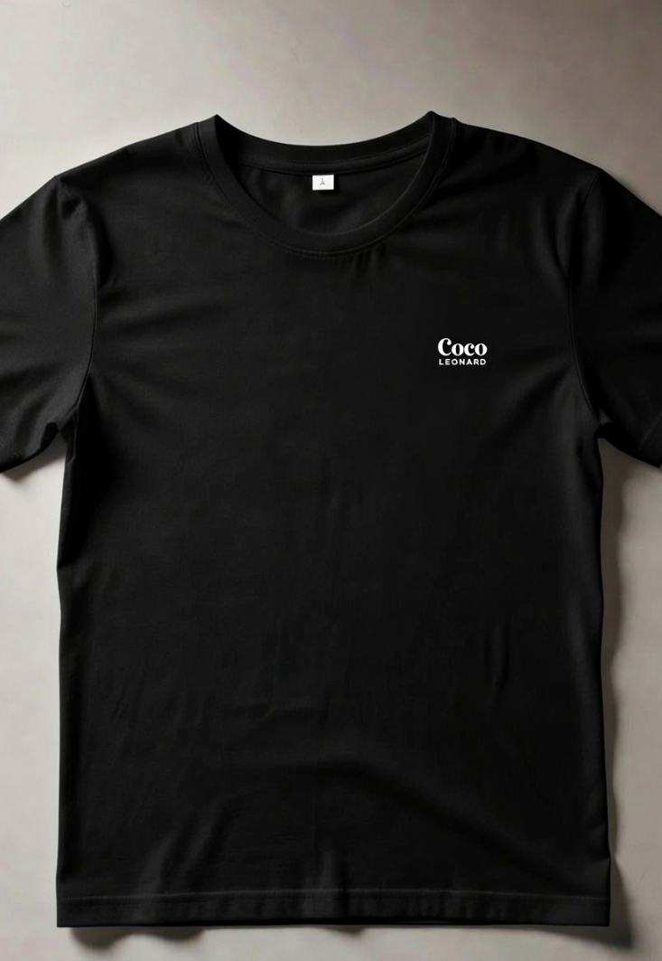 Coco Leonard Tee — Black